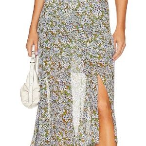 SOLD OUT Veronica Beard Shilpa Skirt in Forest Army